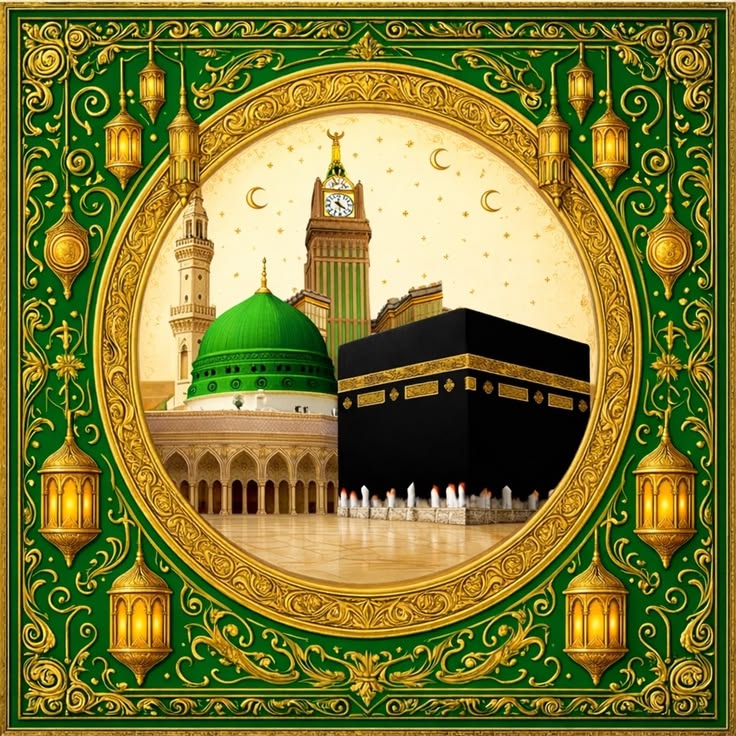 Kaaba et Masjid al-Nabawi